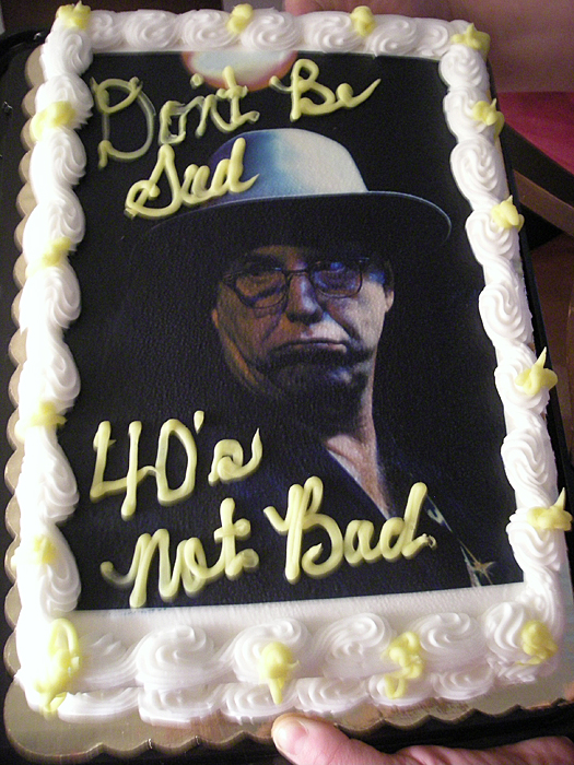 Birthday cake photo