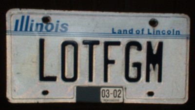 LOTFGM license plate