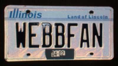WEBBFAN license plate